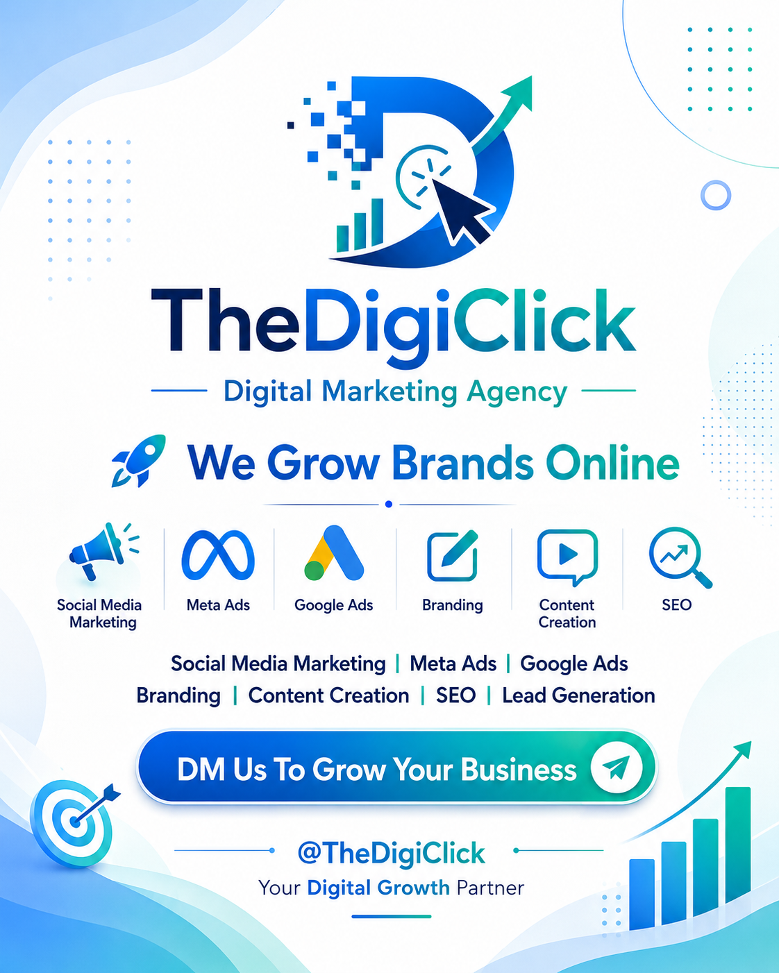 TheDigiClick services poster